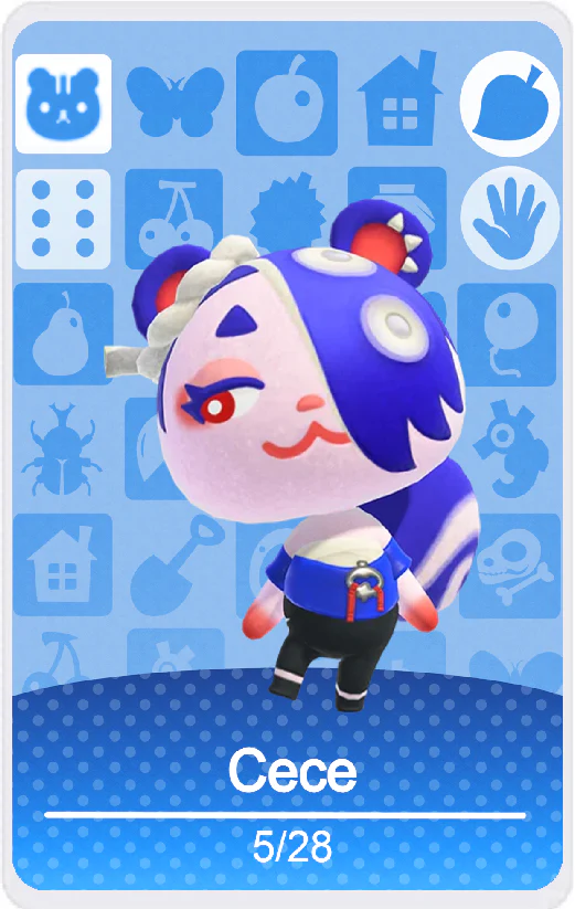 Animal Crossing NFC Cards